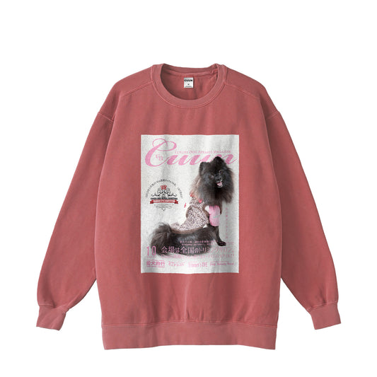 【期間限定】CUUN Sep 2014 Edition Covee ヴィンテージスウェット burgundy image