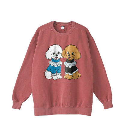 Cuun Dec.2014 inspired Garment-Dyed Sweatshirt burgundy image