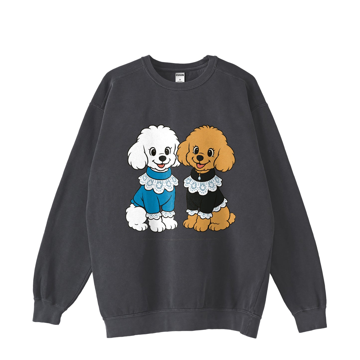 Cuun Dec.2014 inspired Garment-Dyed Sweatshirt black image