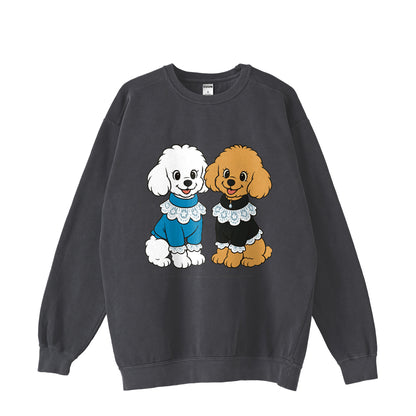 Cuun Dec.2014 inspired Garment-Dyed Sweatshirt black image