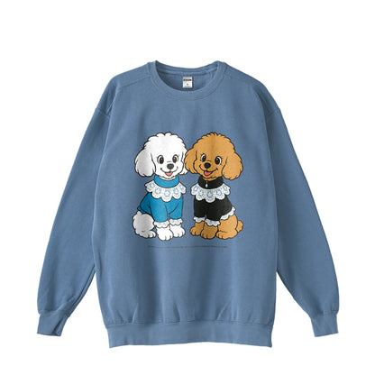 Cuun Dec.2014 inspired Garment-Dyed Sweatshirt blue image