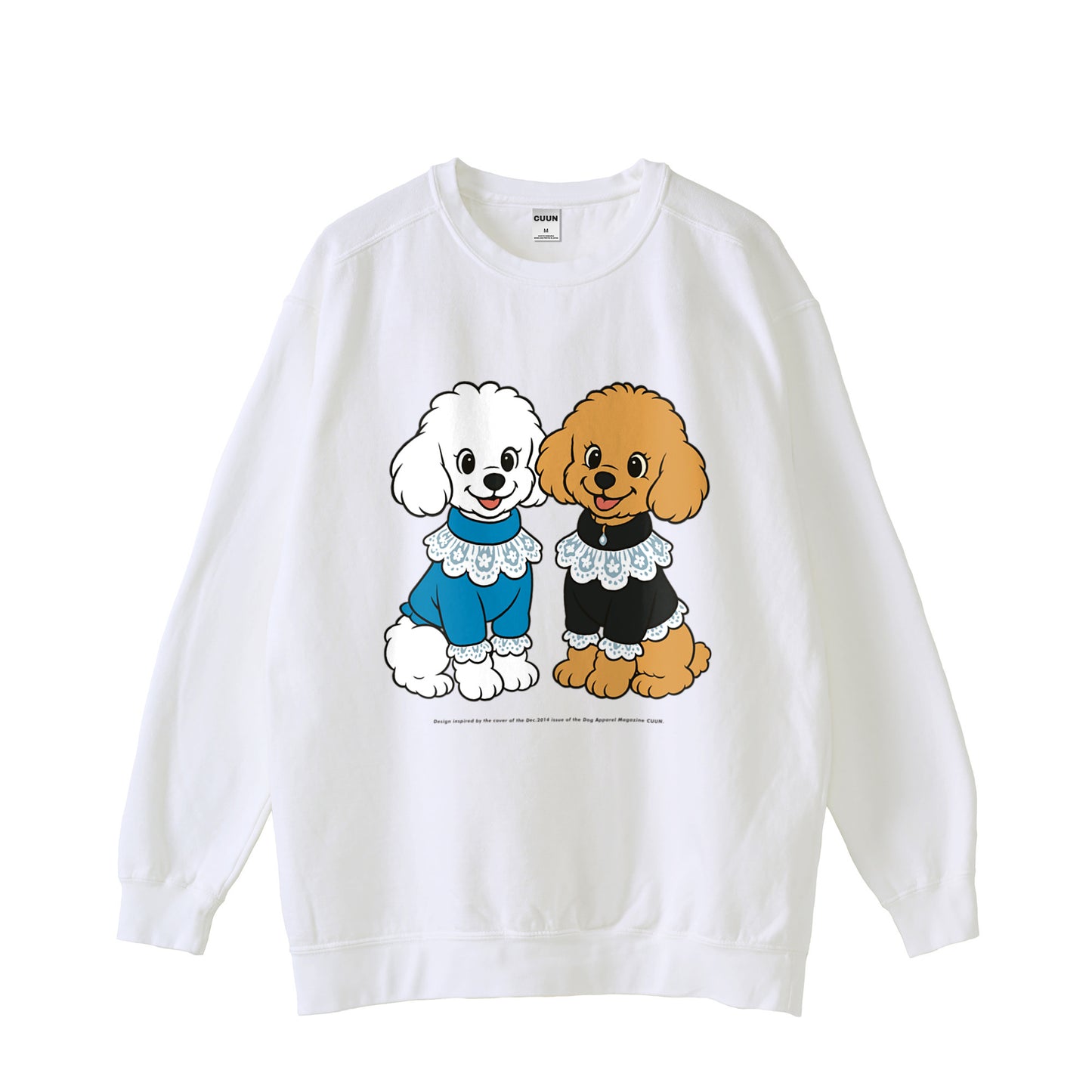 Cuun Dec.2014 inspired Garment-Dyed Sweatshirt white image