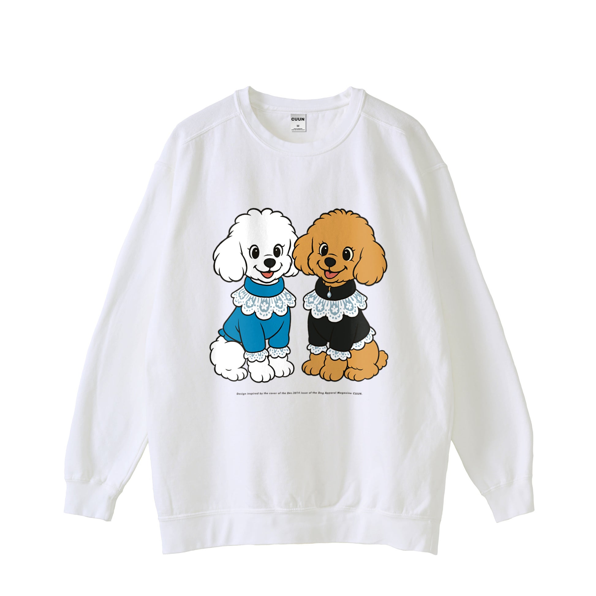 Cuun Dec.2014 inspired Garment-Dyed Sweatshirt white image