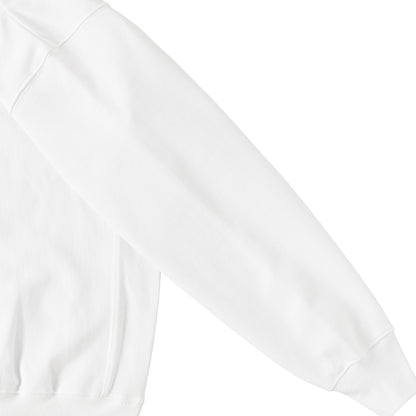 Cuun Nov.2014 Fleece-Lined Sweatshirt with Side Rib Panels white image
