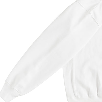 Cuun Nov.2014 Fleece-Lined Sweatshirt with Side Rib Panels white image