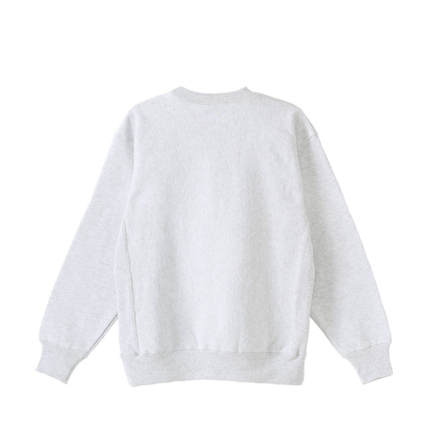 Cuun Dec.2014 Fleece-Lined Sweatshirt with Side Rib Panels ash image
