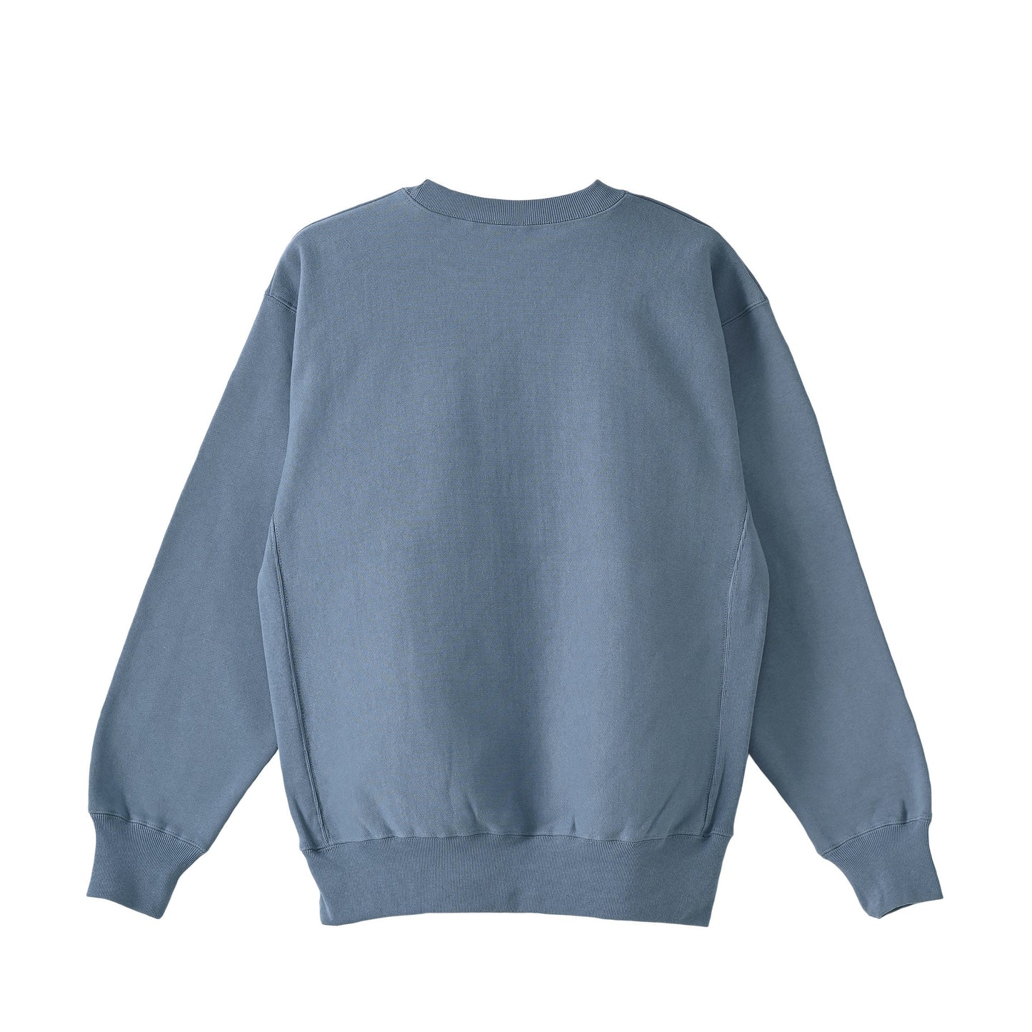 Cuun Dec.2014 Fleece-Lined Sweatshirt with Side Rib Panels blue image