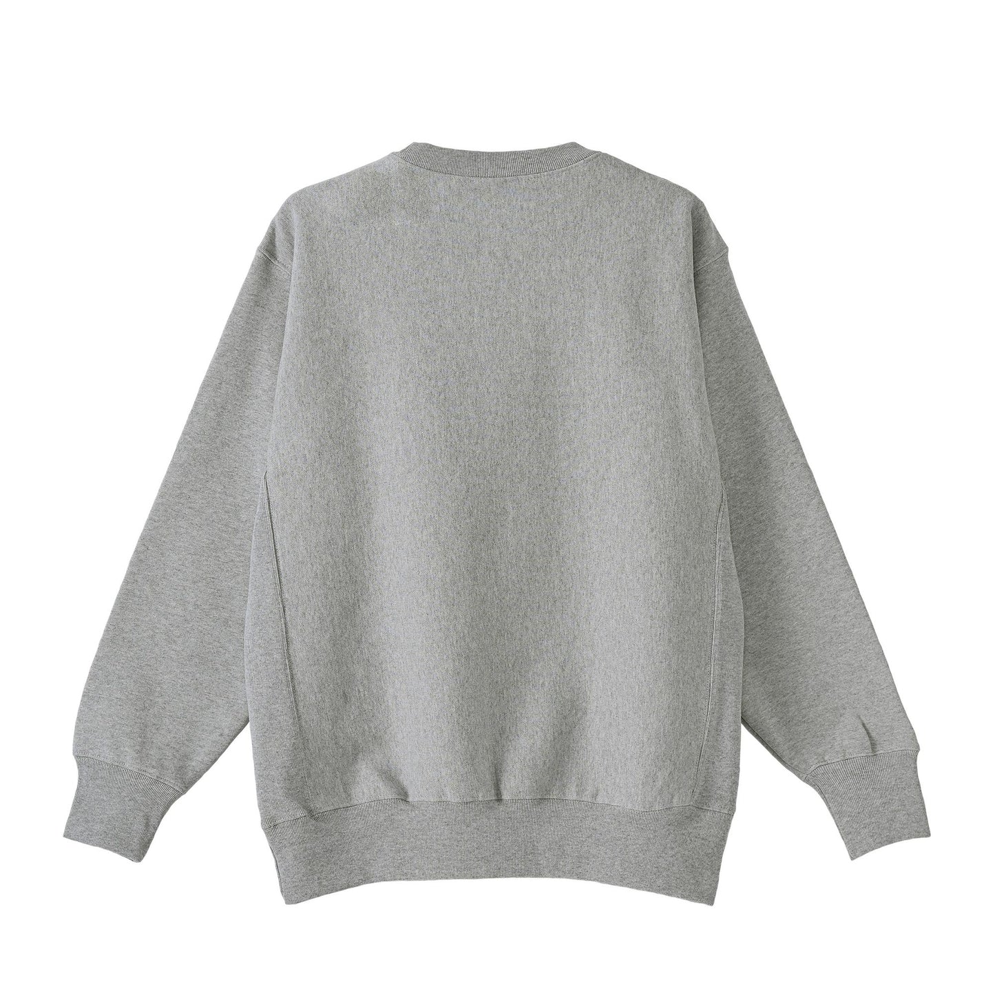 Cuun Dec.2014 Fleece-Lined Sweatshirt with Side Rib Panels gray image