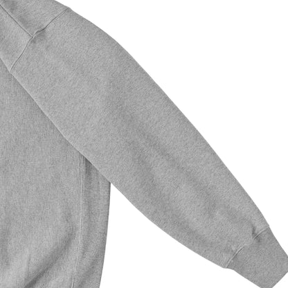 Cuun Dec.2014 Fleece-Lined Sweatshirt with Side Rib Panels gray image