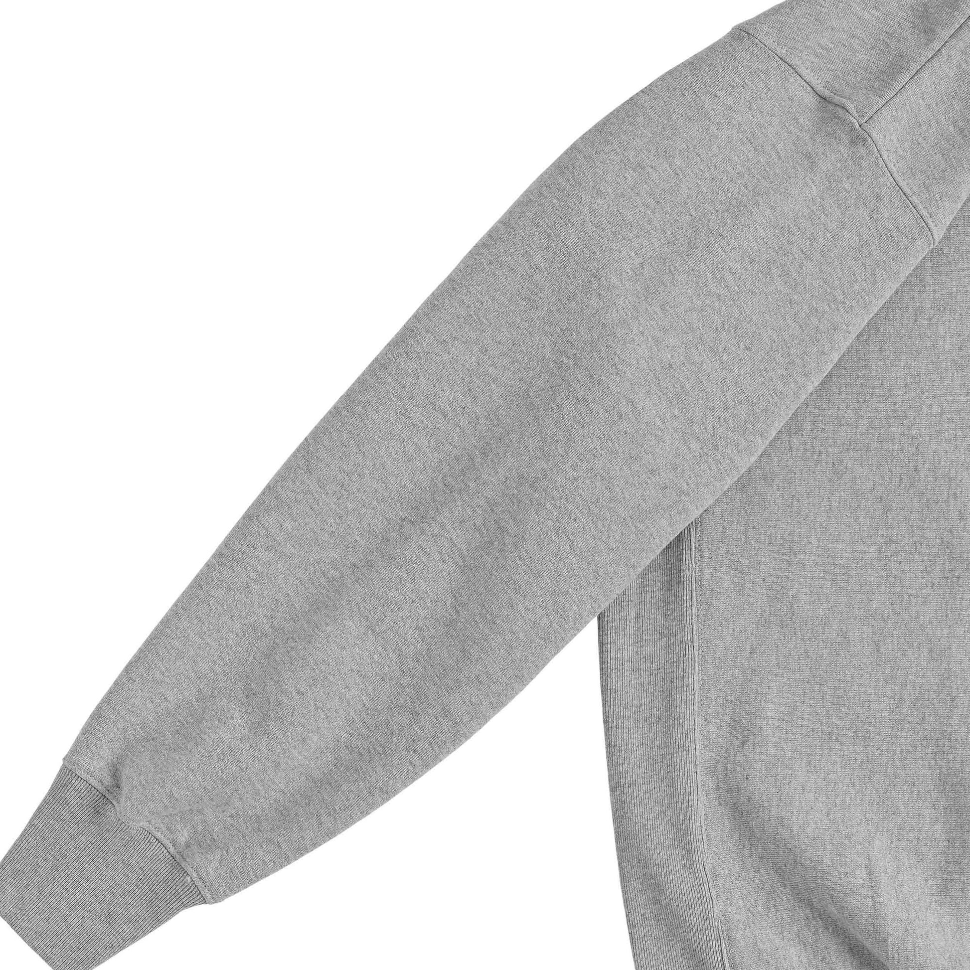 Cuun Dec.2014 Fleece-Lined Sweatshirt with Side Rib Panels gray image