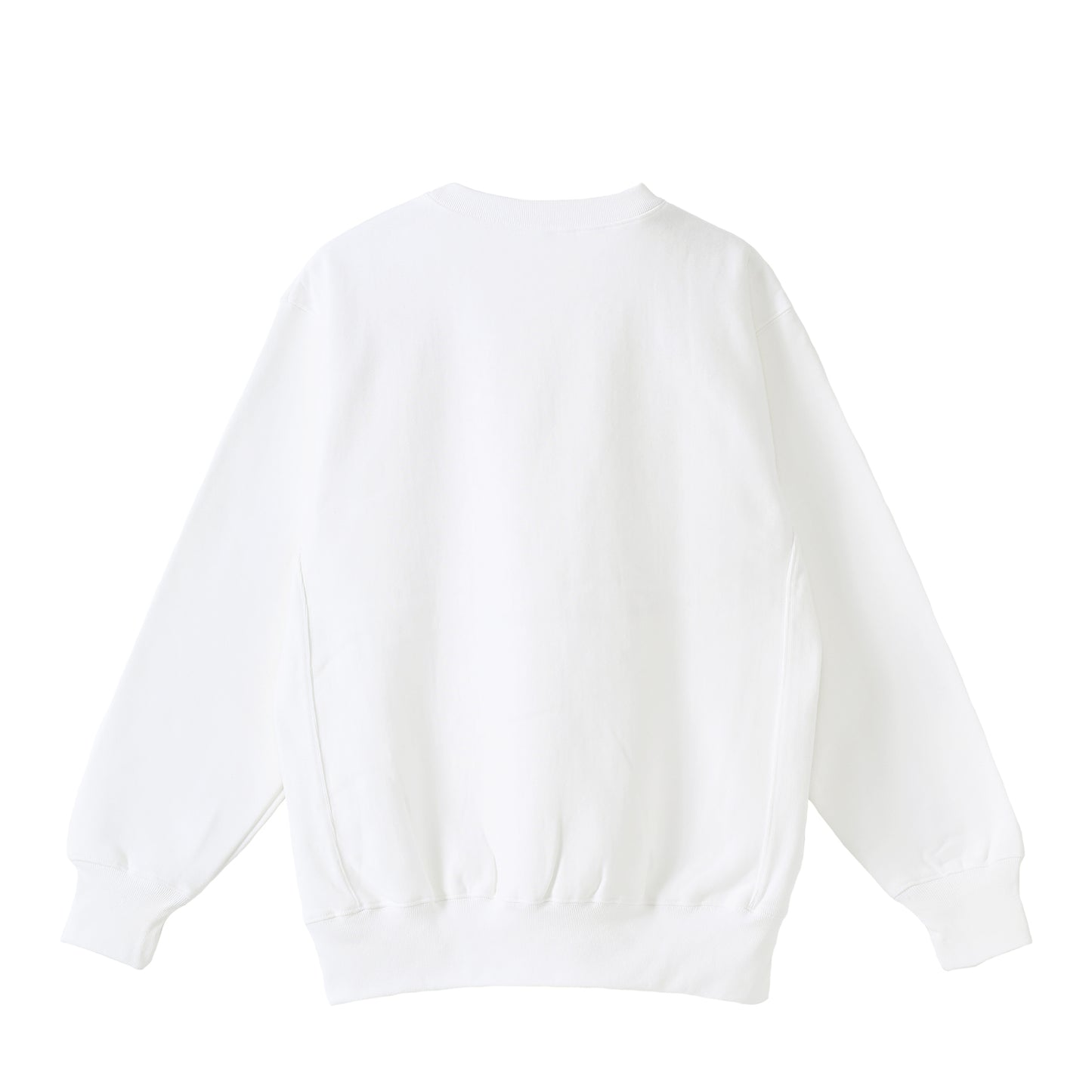 Cuun Dec.2014 Fleece-Lined Sweatshirt with Side Rib Panels white image