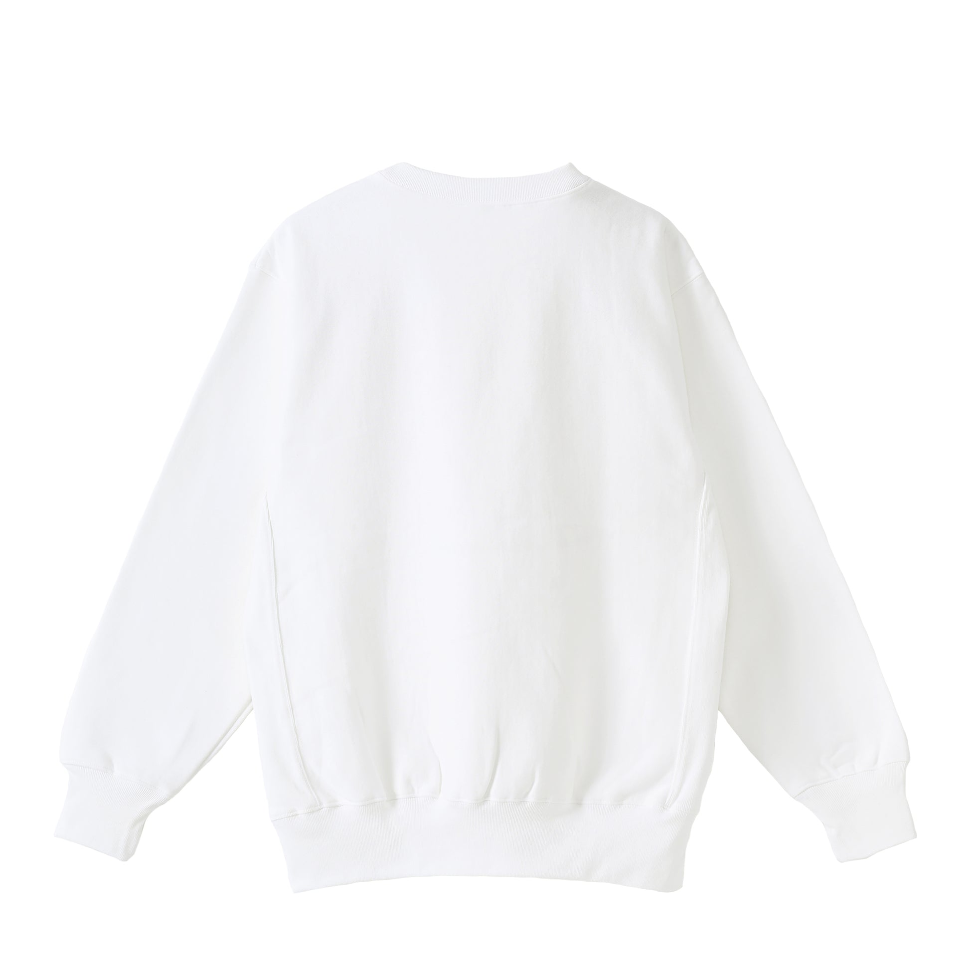 Cuun Dec.2014 Fleece-Lined Sweatshirt with Side Rib Panels white image