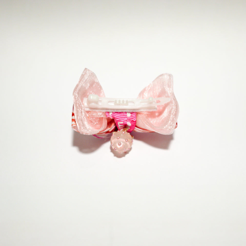 【送料無料】【CUUNオンライン限定】Otty いちごモチーフ バレッタリボン｜Otty × HELLO KITTY × CanNanaにピッタリ！