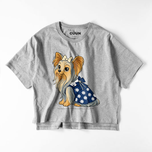 【期間限定】CUUN Jun2014 Edition ビッグシルエット レディースTシャツ gray image