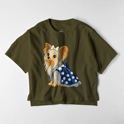 【期間限定】CUUN Jun2014 Edition ビッグシルエット レディースTシャツ olive-drab image