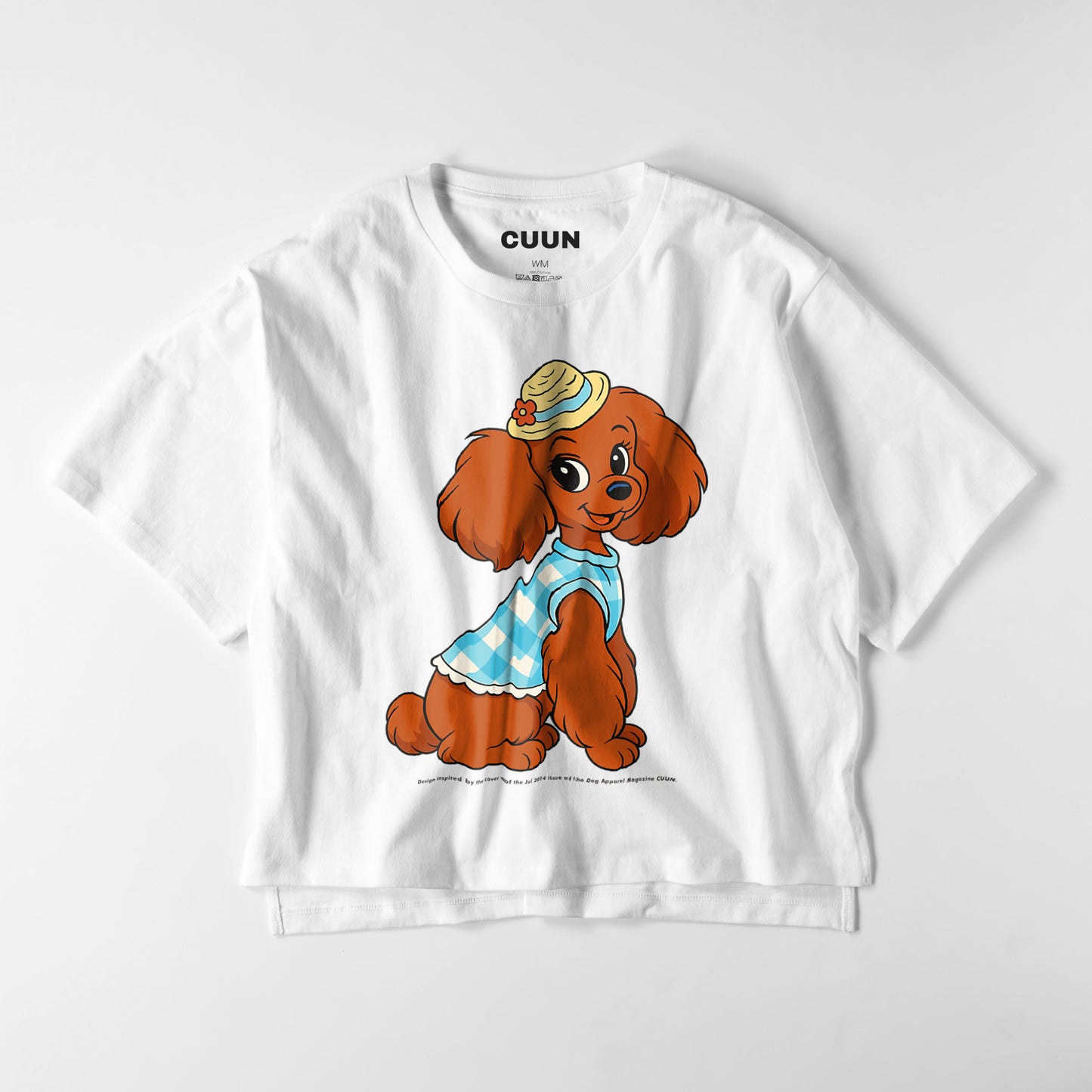 【期間限定】CUUN Jul 2014 Edition ビッグシルエット レディースTシャツ white image