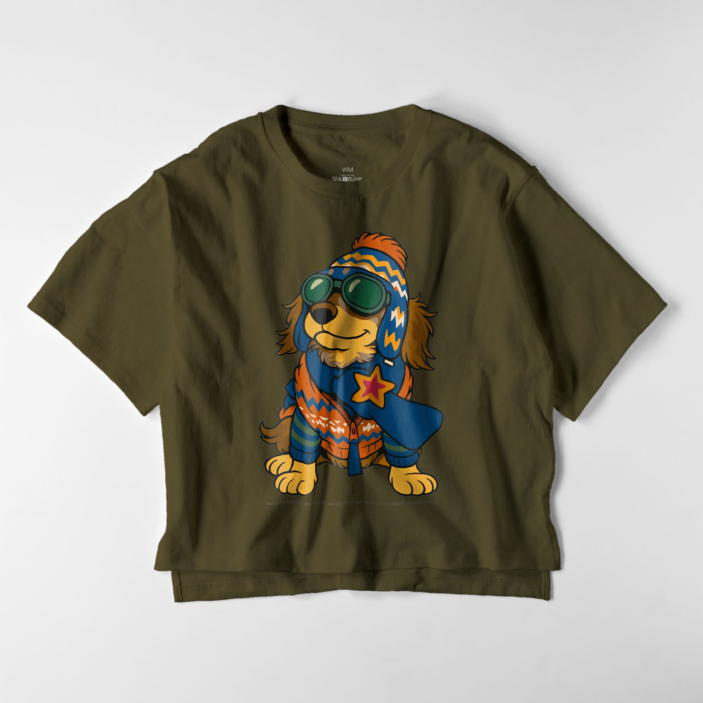 Cuun Nov.2014 inspired Women’s Oversized T-Shirts olive-drab image