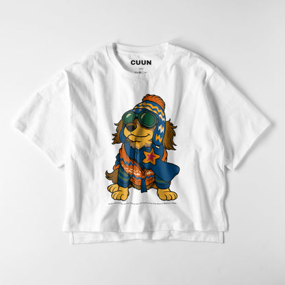 Cuun Nov.2014 inspired Women’s Oversized T-Shirts white image