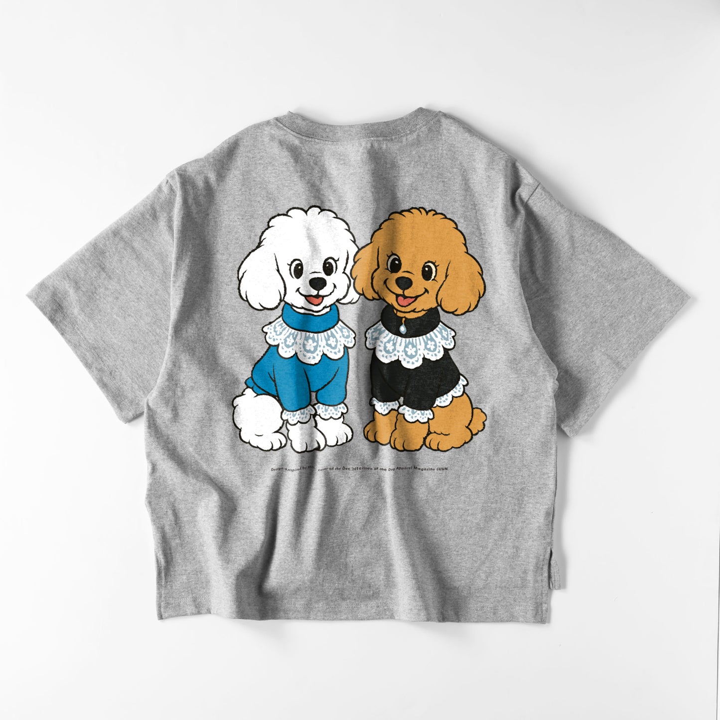 Cuun Dec.2014 inspired Women’s Oversized T-Shirt gray image