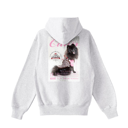 【期間限定】CUUN Sep 2014 Edition Cover 裏起毛 プレミアム ジップアップパーカー ash image