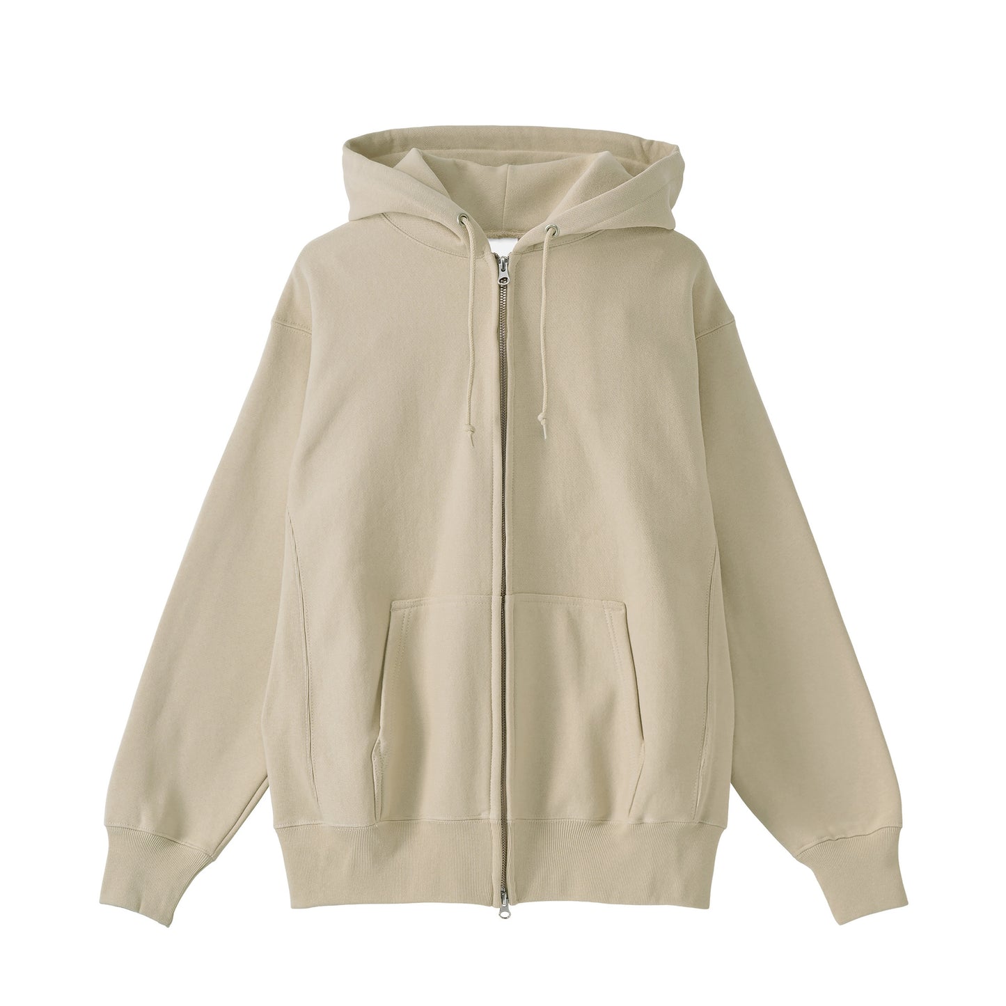 【期間限定】CUUN Sep 2014 Edition Cover 裏起毛 プレミアム ジップアップパーカー beige image