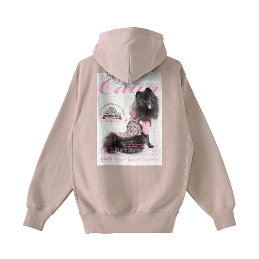 【期間限定】CUUN Sep 2014 Edition Cover 裏起毛 プレミアム ジップアップパーカー pink image