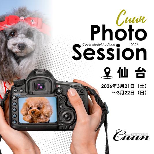 【宮城県仙台市】CUUN撮影会＆表紙モデルオーディション｜プロカメラマン撮影・雑誌掲載チャス【2026年3月21日（土）～22日（日）開催】